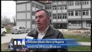 Rinovohet Shkolla Naim Frasheri Ne Negotine