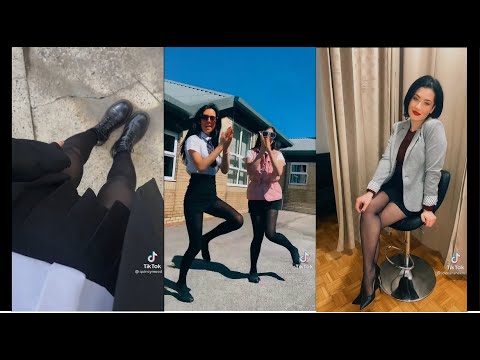 Top 10 nylon pantyhose TikTok Girls Compilation #82