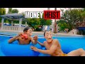 PARKOUR MONEY HEIST In WATER PARK 1.1 (Epic Parkour POV)