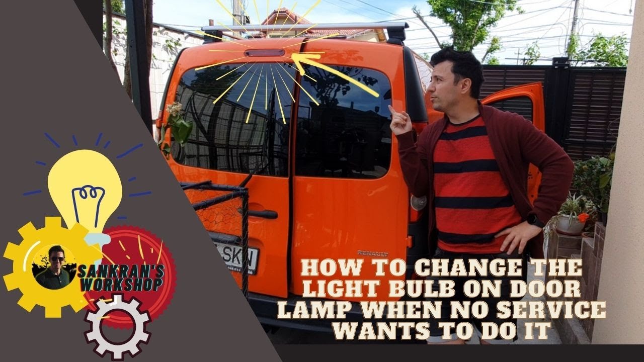 How to Replace the Center Brake Light Bulb on Renault Kangoo YouTube