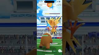 Pokémon Go - Level 5 Raid - Zapdos