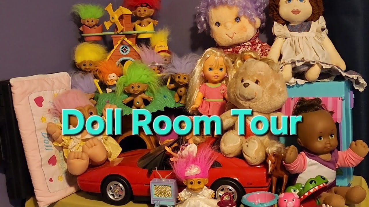 Doll Room Tour 2025. Multi-purpose room: display and PLAY!!