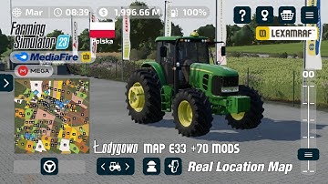 Farming Simulator 23 +70 Mods Map Łodygowo | Map tour | Polska Map