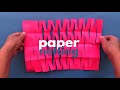 How to make a paper net