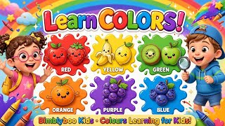 🌈 Learn Colors for Kids | Color Recognition Song 🎨 | Fun Educational Video for Toddlers