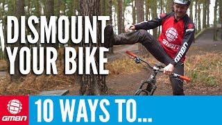 10 Cool Ways To Get Off Your Mountain Bike