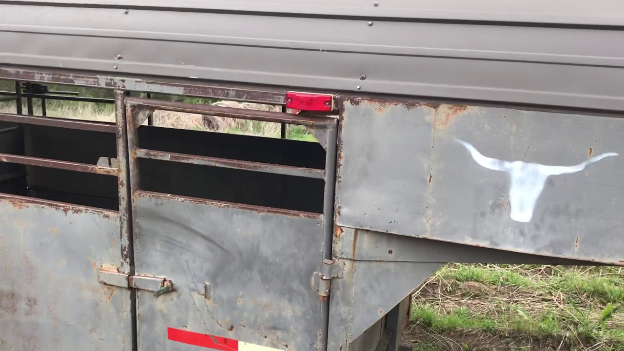 20ft Homemade Stock Trailer