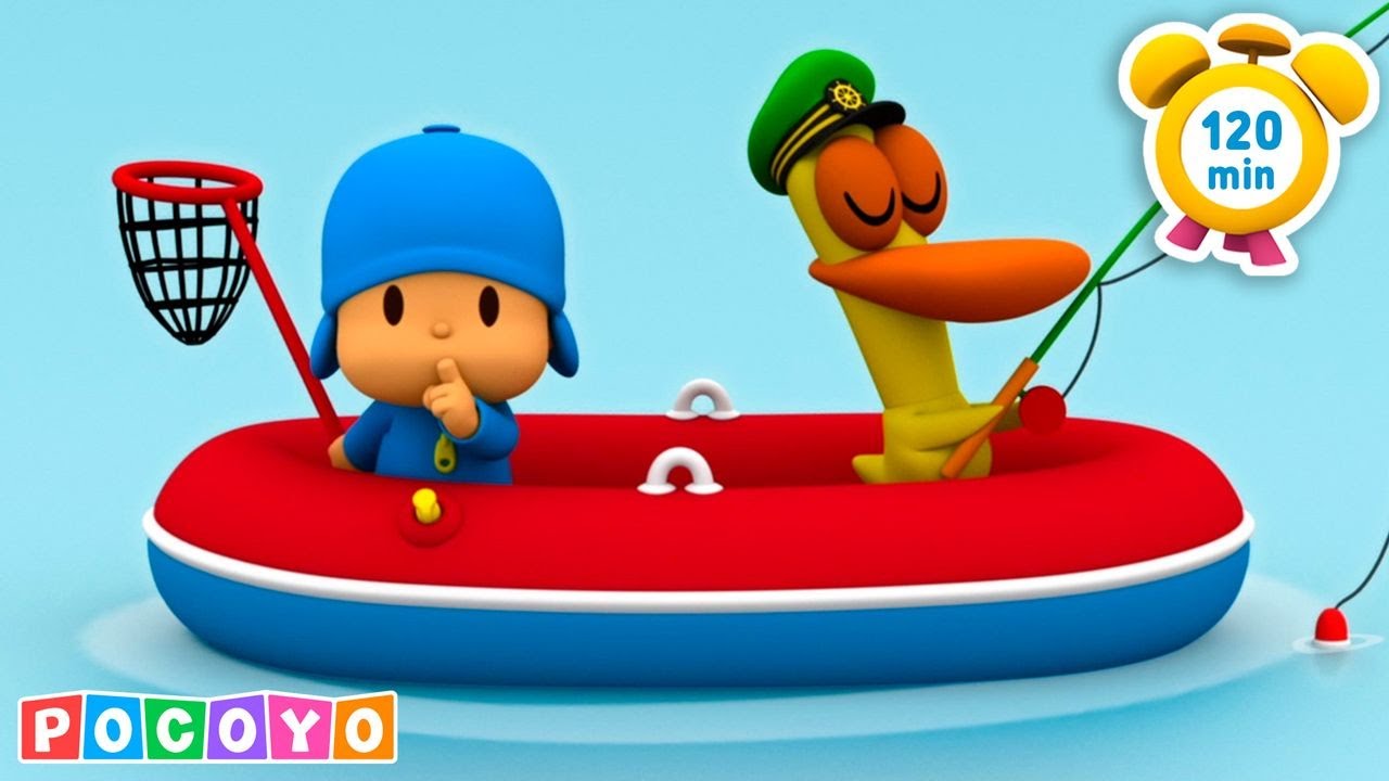 🐠Deportes divertidos: ¡Pescar con Pocoyó! | Pocoyó 🇪🇸 Español - Episodios Completos | Diversión