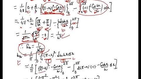 Fourier series Examples Part 2, Fourier Series Problems with Solutions