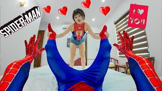 SPIDER-MAN ADULTERY || SPIDER-MAN CAN'T GET RID OF THE NEIGHBOR GIRL IN LOVE ( Romantic Love Story )