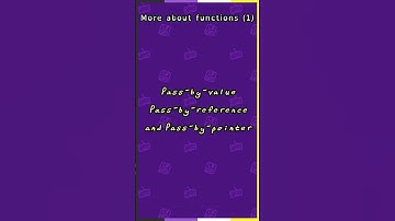 More about functions in C++ #cplusplus #cpp #programming #functions #scope #passbyreference