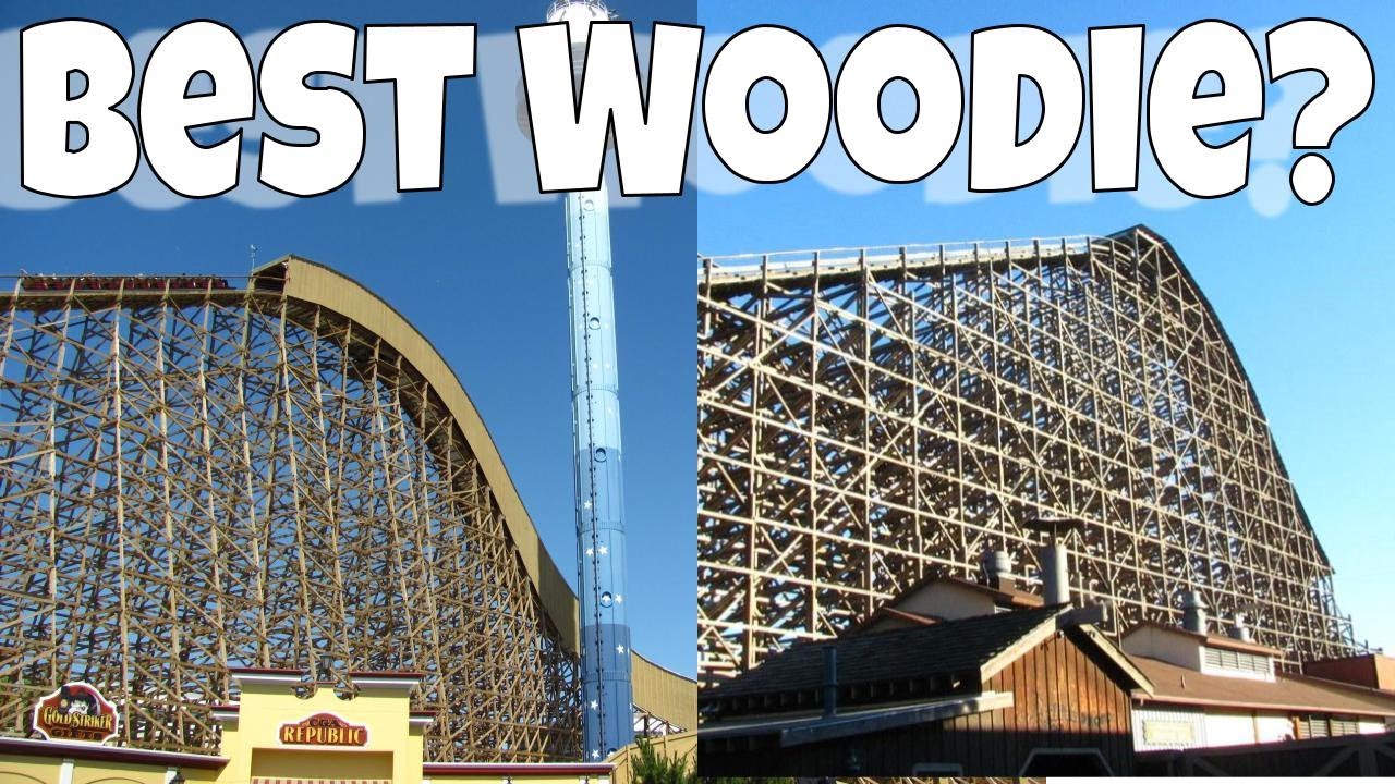 Best Wooden Coaster in California? Goldstriker vs Ghostrider YouTube