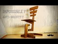 IMPOSSIBLE  Floating Chair Build - Tensegrity Chair