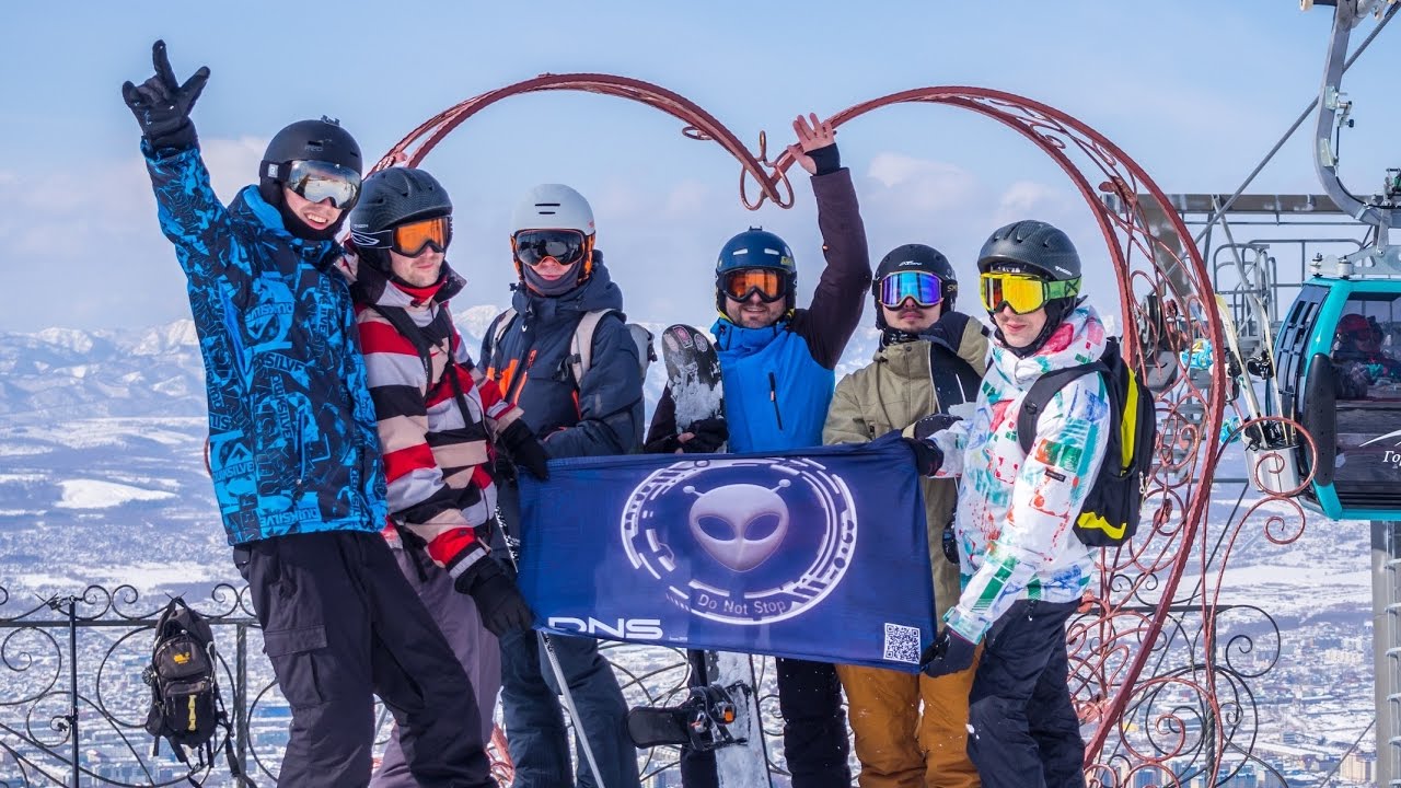 Сахалин. Горнолыжная база "Горный воздух". - YouTube