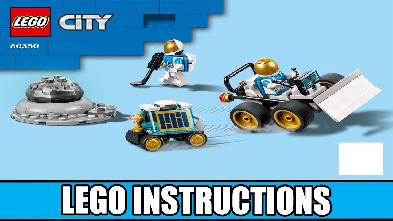 City - Lunar Research Base LEGO instructions
