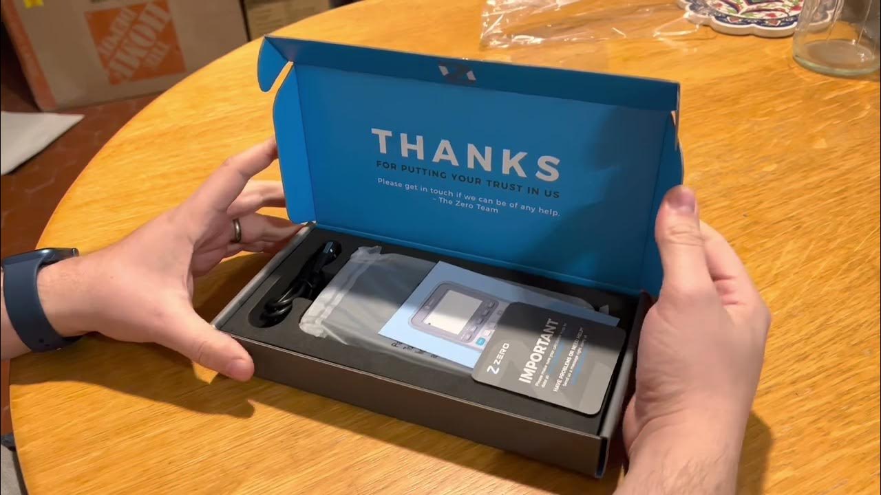Zero calculator unboxing (2021 prototype) YouTube