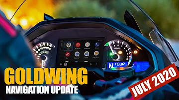 July 2020 Goldwing Navigation Update with Android Auto | 2018+ Honda Goldwing | CruisemansGarage.com