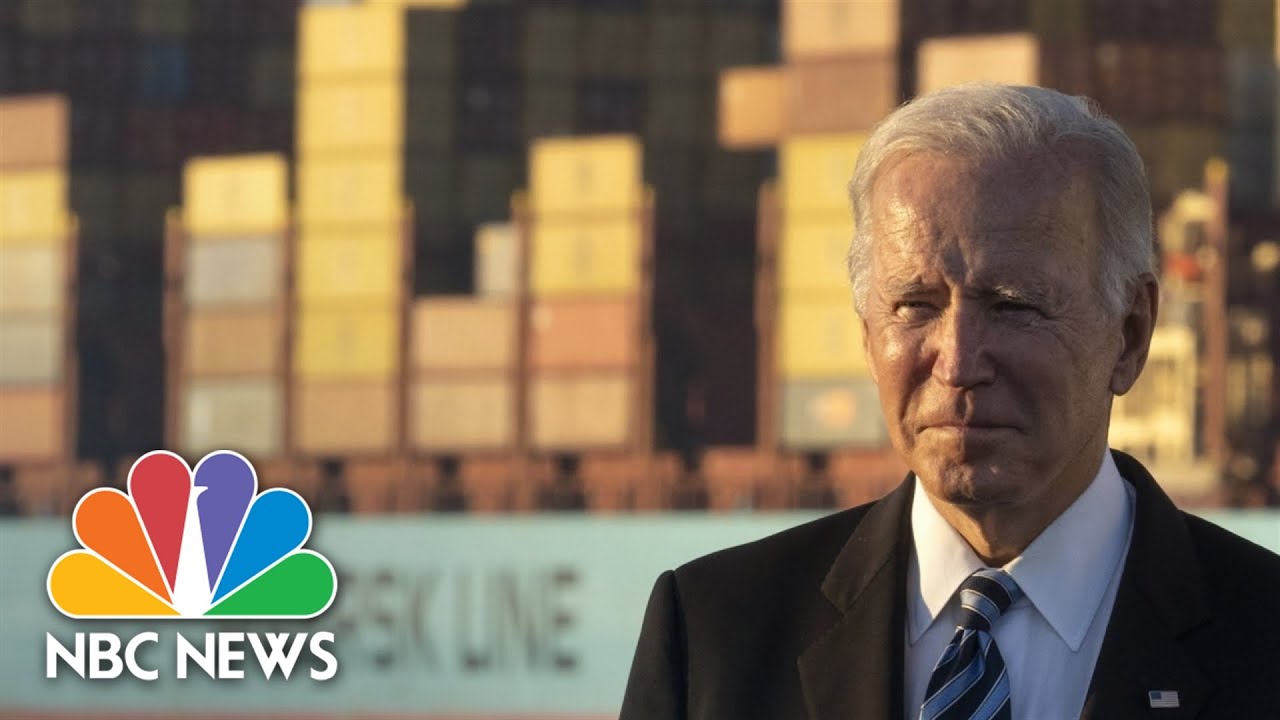 Biden Promotes Infrastructure Deal As Inflation Rate Hits Three-Decades High