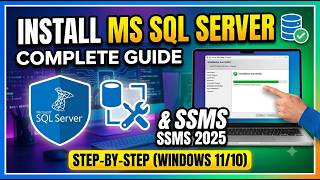 How to Install MS SQL Server & SSMS on Windows (Step-by-Step Guide)