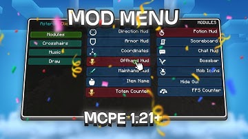 ASTEROID CLIENT V2 / MCPE 1.21+ [ NO LAG ]