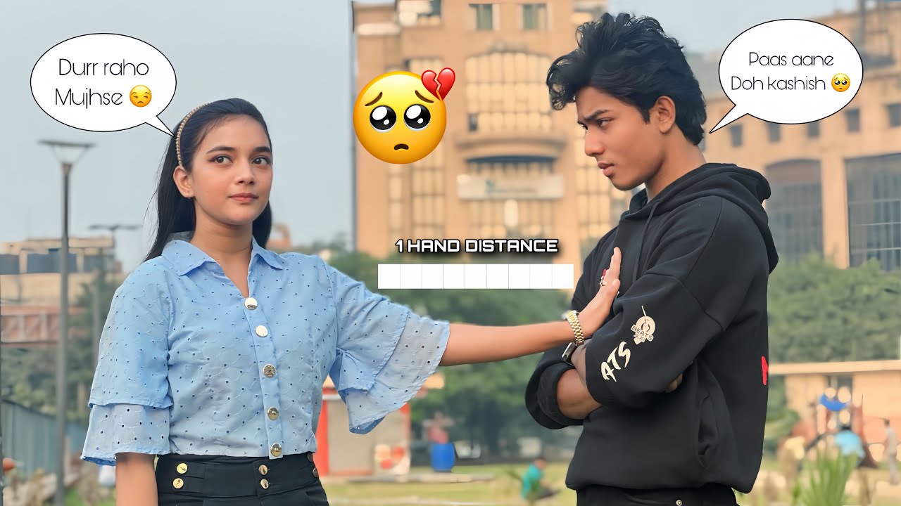 One Hand Distance Prank | Prank On Suhaan ❤️ (Gone Romantic 😍)