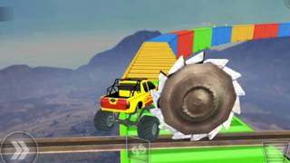 Mobil Balap Monster truck Car Impossible-Balap Mobil Android GamePlay screenshot 4