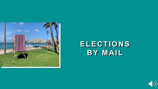 Voting in Hawaii Presentation 2020 - State of Hawaii, Office of Elections