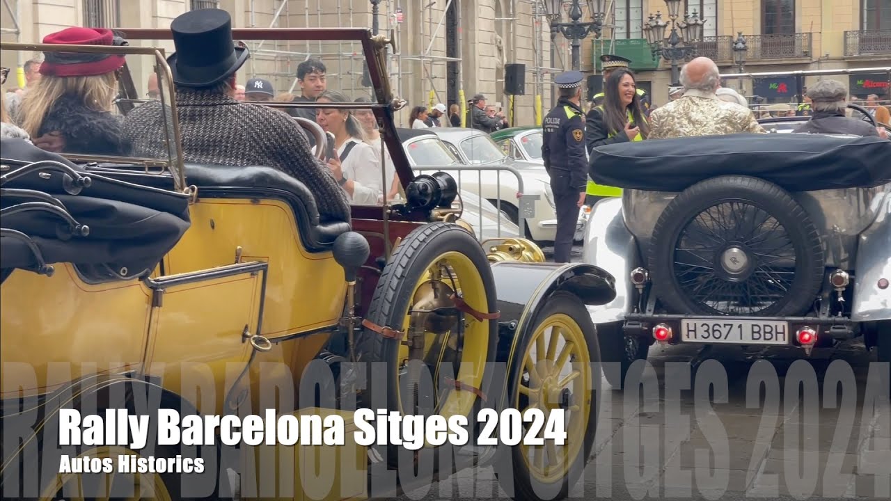 Rally Barcelona Sitges 2024 más imágenes de las joyas sobre ruedas