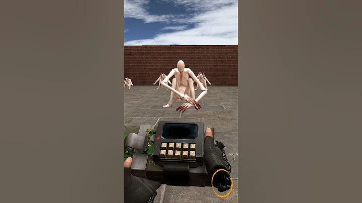 SCP - 096 vs C4  #gmod #garrysmod #nextbots #nextbots