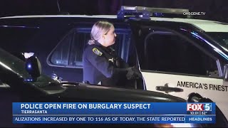 Police Open Fire On Burglary Suspect In Tierrasanta