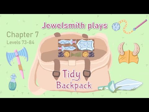 TIDY BACKPACK Chapter 7 Levels 73-84 solutions PC fantasy
