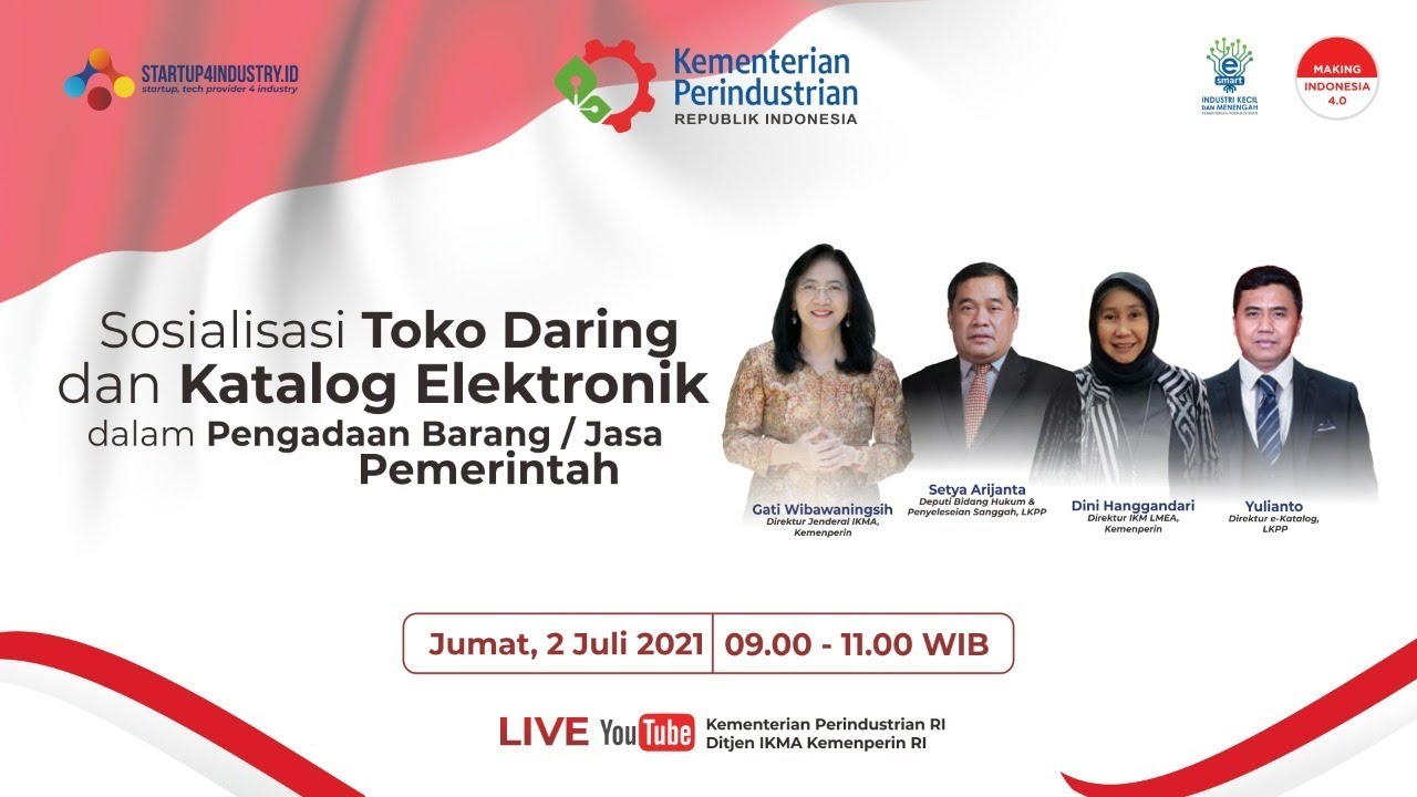 Sosialisasi Toko Daring dan Katalog Elektronik YouTube