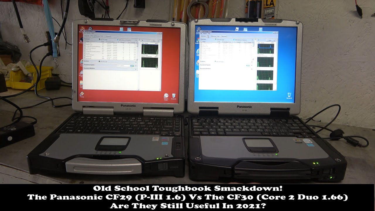 PANASONIC TOUGHBOOK CF-29 CF29 WiFi TACTILE 1024MB RAM