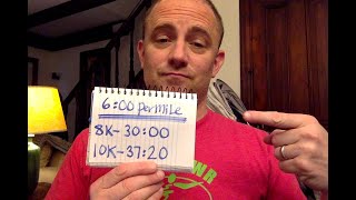 6:00 Per Mile for 8k/10k (30:00/37:20) - Do THESE Workouts