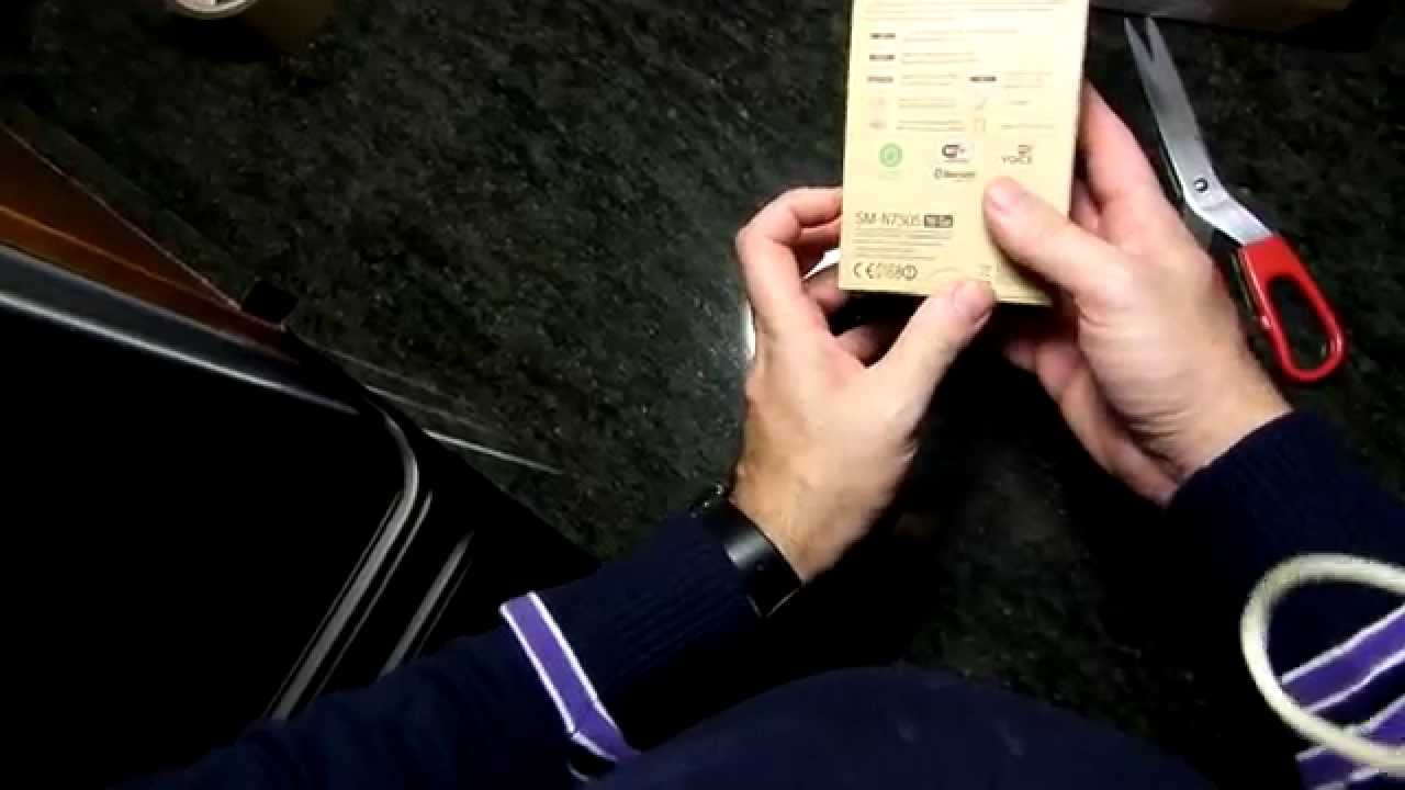 UNBOXING FROM AMAZON SAMSUNG GALAXY NOTE 3 NEO