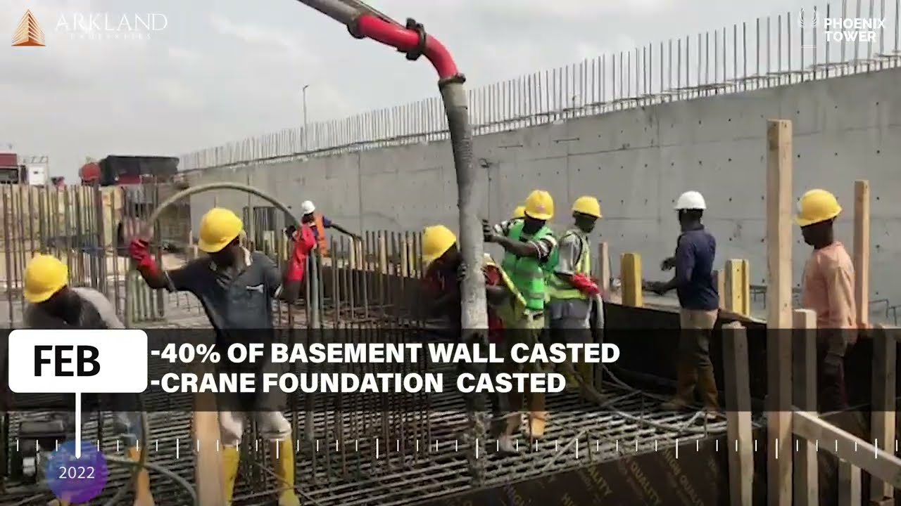 Eko Atlantic, Arkland, Phoenix Tower, (Febuary 2022)