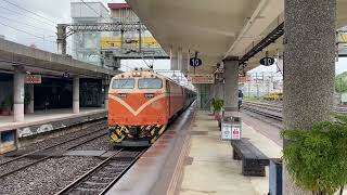 2023.11.25宜蘭2次觀光列車通過,本務E409