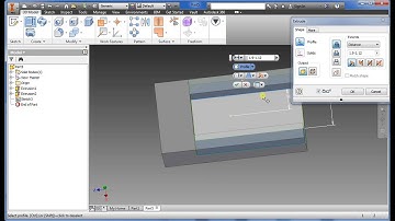 Autodesk Inventor 2015 Beginner Safety Key extrude