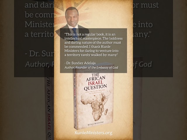Kunle Ministers The African Israel Question: Book Launch