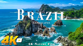 [4K] BRAZIL | Scenic Relaxation Film With Calming Music  4K Video Ultra HD