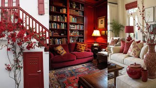 Best Red Accent and Decor Ideas for your Home Tips