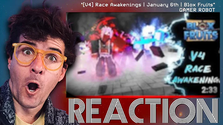 [V4] Race Awakenings | January 6th | Blox Fruits REACTION