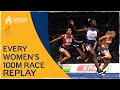 RAPID Sprinting - Every Women’s 100m Race Berlin 2018