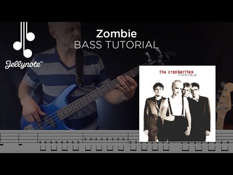 zombie-by-the-cranberries---bass-tutorial-(jellynote-lesson)