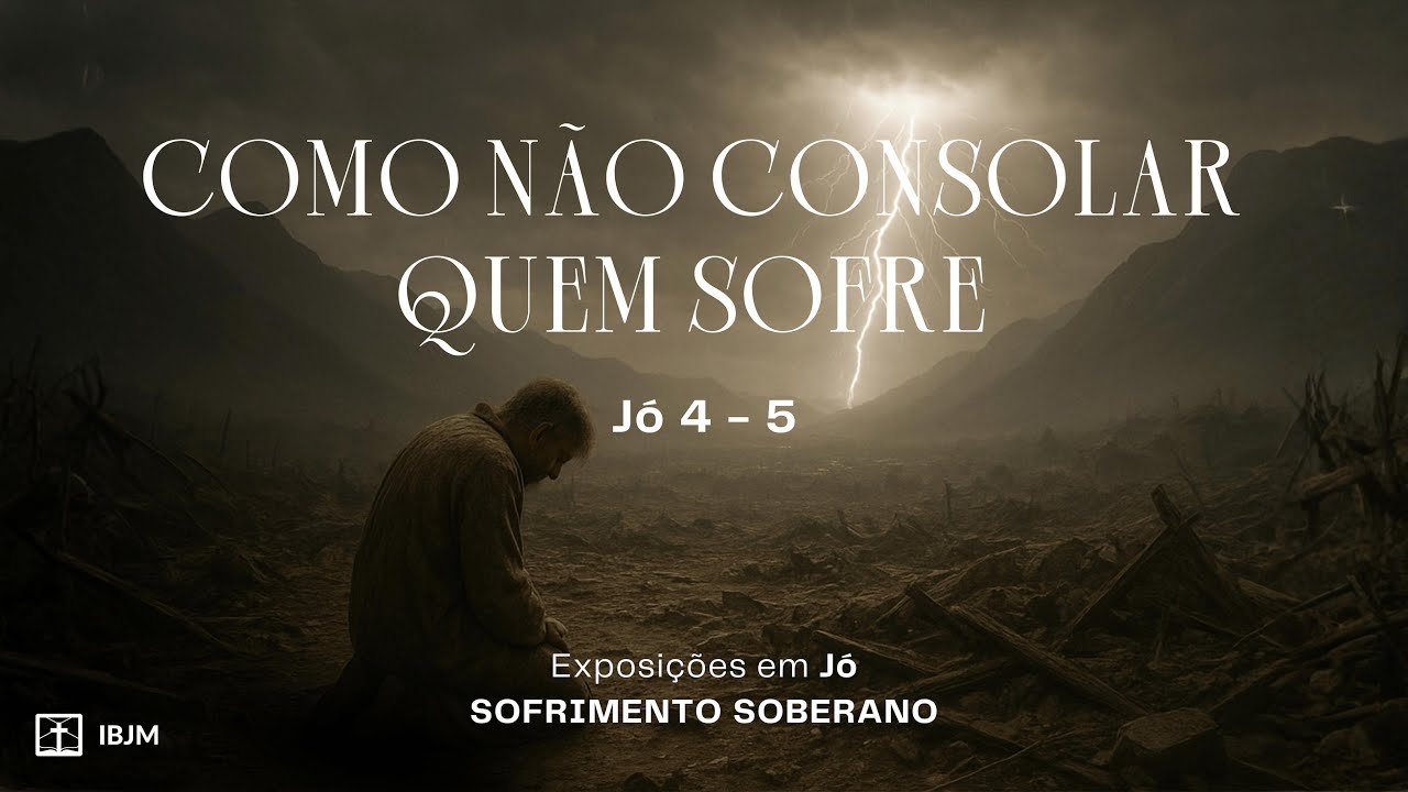 Jó 4-5 | Como Não Consolar Quem Sofre | Alex Daher (23/11/2025) - YouTube
