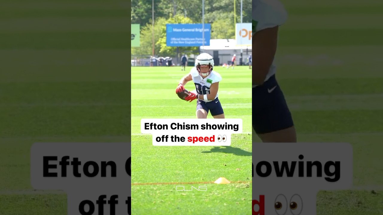 Efton Chism showing off the SPEED