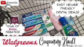 Walgreens Couponing Haul (9/5-9/11) | EVERYTHING Was Free & A $3MM!🎉 | AMAZING Newbie Friendly Deals