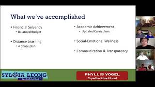 Campaign Rally - Recess with Phyllis and Sylvia - What's at Stake for the future of CUSD