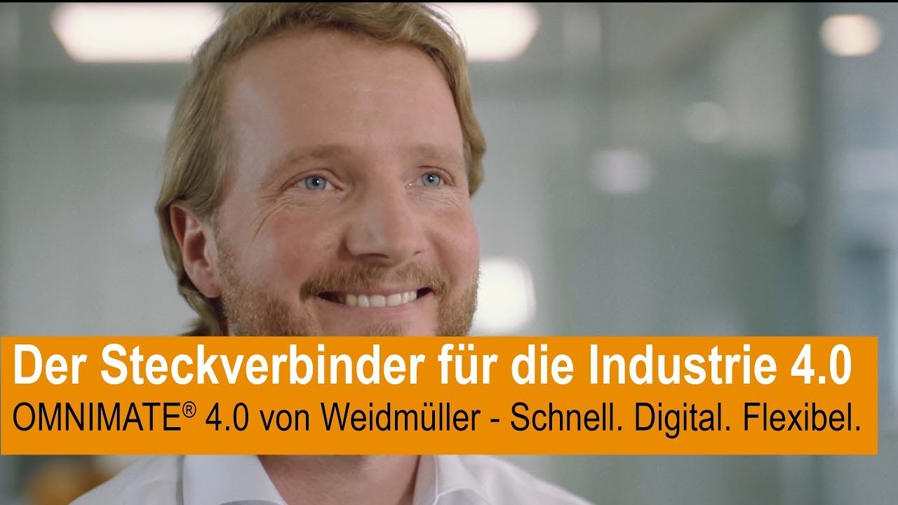 Der Steckverbinder für die Industrie 4.0 – Schnell. Digital. Flexibel.