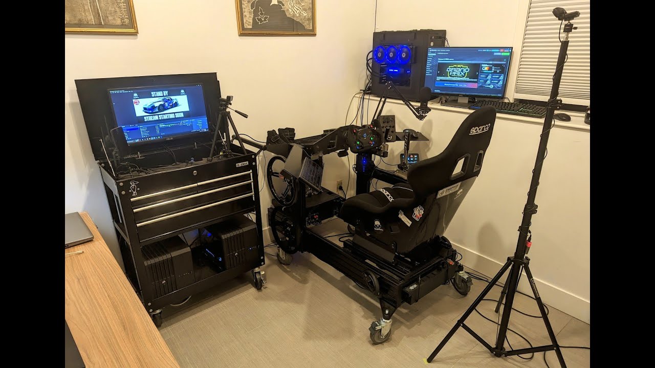A quick tour and specs of the BFVR sim rig and streaming rig setup ...